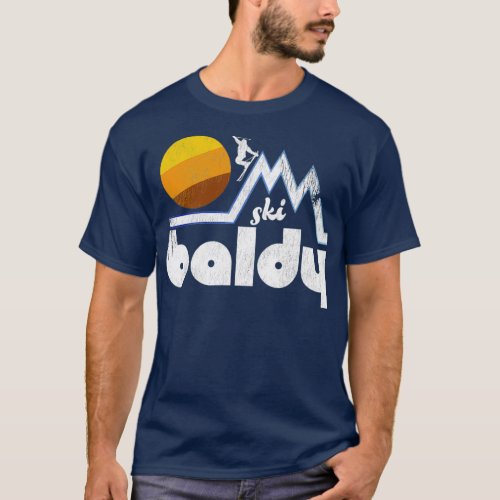 Retro Ski Mt Baldy T_Shirt