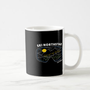 Retro Ski Northstar California Ski Resort Coffee Mug