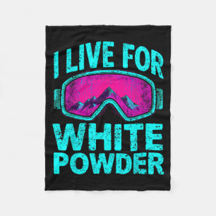 Retro Ski Snowboard Winter Srts Vintage 80s 90s Sk Fleece Blanket