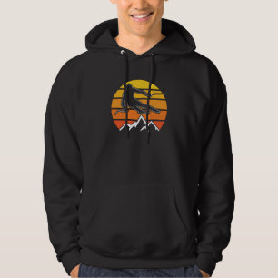 Retro Skiing Hoodie