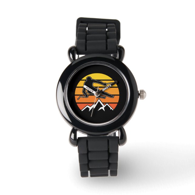 Retro Skiing Watch (Front)