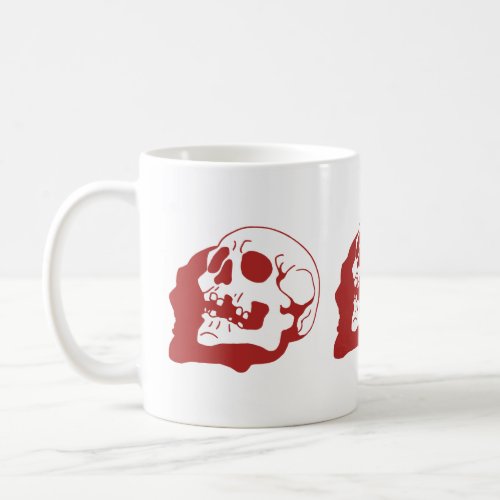 Retro Skull Bone Art Coffee Mug