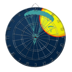 retro skydivers dart board