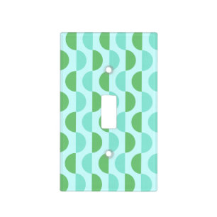 Retro Slice Teal Switch Cover