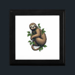 Retro Sloth Line Art Vintage Tee (4) Gift Box<br><div class="desc">Retro Sloth Line Art Vintage Tee (4)</div>