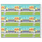 Retro Small Town Milkman Wrapping Paper