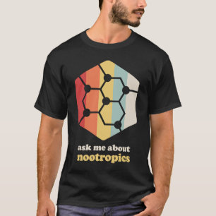 Retro Smart Drugs Cognitive Enhancers Nootropics T-Shirt