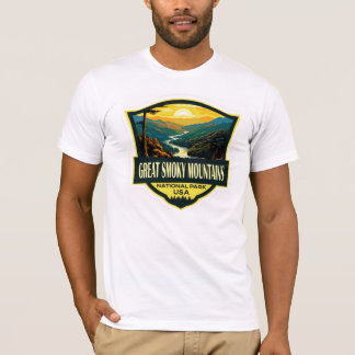 Retro Smoky Mountains - Vintage National Park T-Shirt