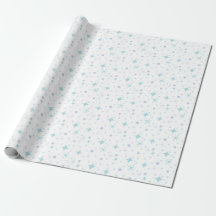 Retro Snowflake and Sparkle Pattern