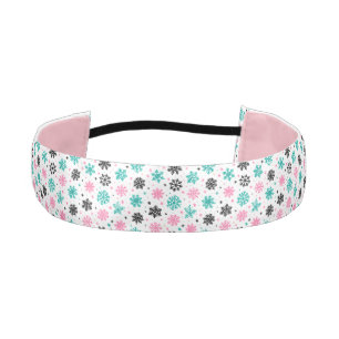 Retro Snowflakes Athletic Headband