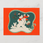 Retro Snowman