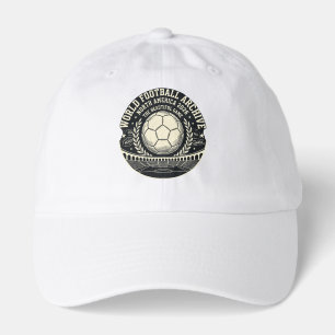 Retro soccer fan hat
