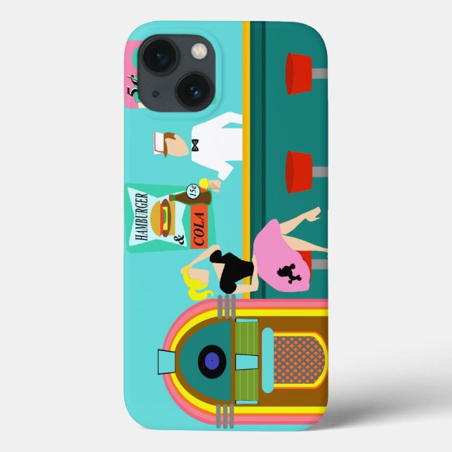Retro Soda Fountain iPhone 6 Case (Back)
