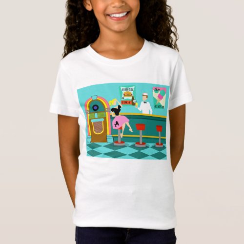 Retro Soda Fountain T_Shirt