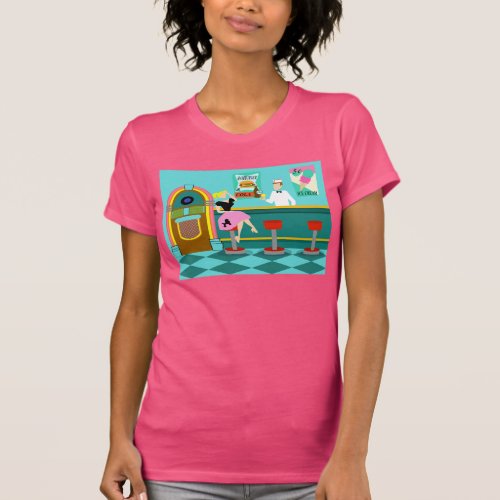 Retro Soda Fountain T_Shirt