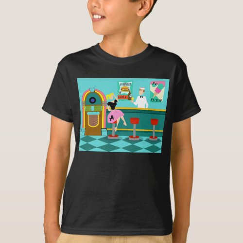 Retro Soda Fountain T_Shirt