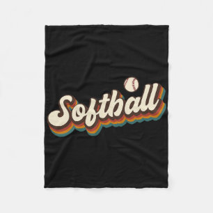 Retro Softll Graphic - Softll  Fleece Blanket