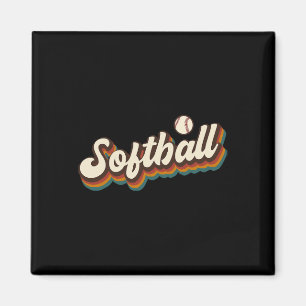 Retro Softll Graphic - Softll Magnet