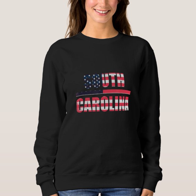 Retro South Carolina USA Sweatshirt (Front)