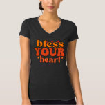 Retro Southern Bless Your Heart T-shirt at Zazzle
