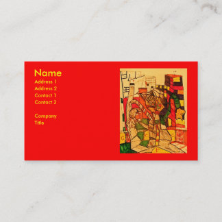 RETRO SOVIET BUSINESS CARD