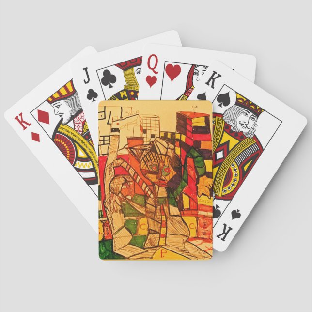 RETRO SOVIET POKER CARDS (Back)