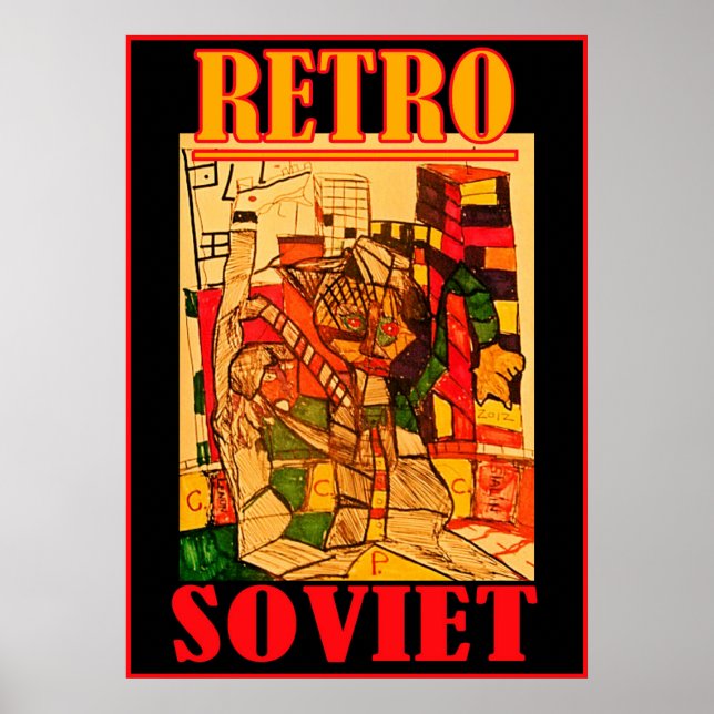 RETRO SOVIET POSTER (Front)