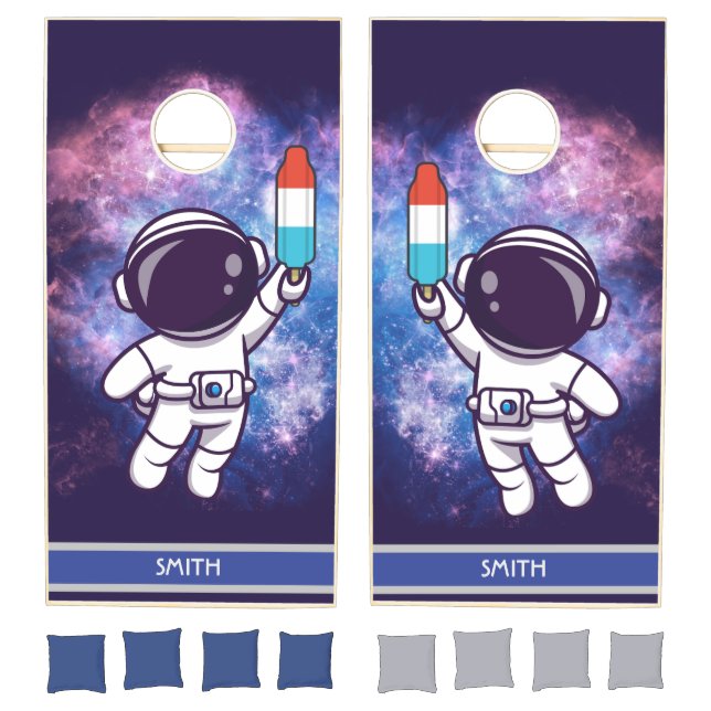 Retro Space, Astronaut Cornhole Set (Set)