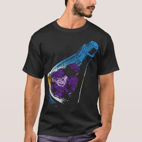 Retro Space Capsule T_Shirt