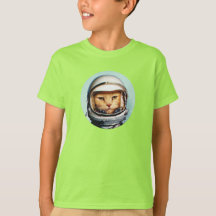 Retro Space Cat T-Shirt
