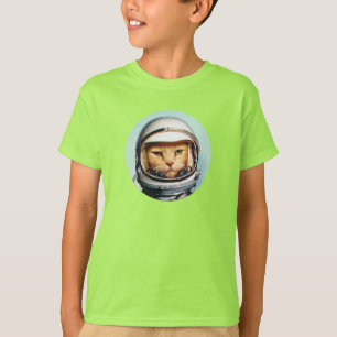 Retro Space Cat T-Shirt