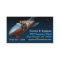 Retro Space Rocket Business Cards
