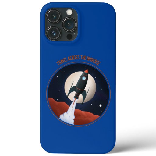 Retro Spaceship iPhone 13 Pro Max Case