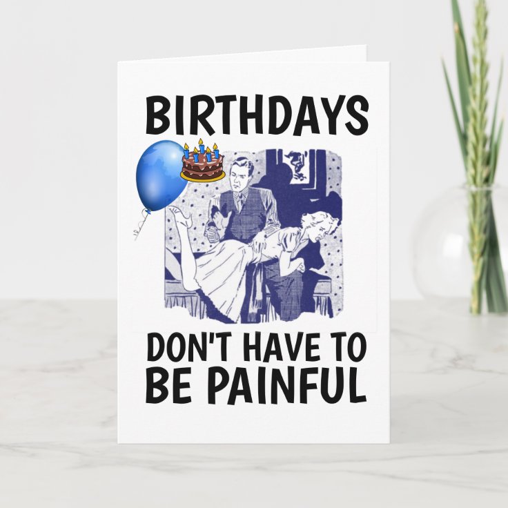 Retro Spanking Birthday Cards For Her Zazzle