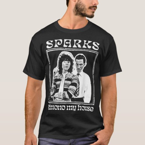 Retro Sparks Band _ Sparks_Band Funny Synths       T_Shirt