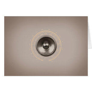 Retro Speaker Cards
