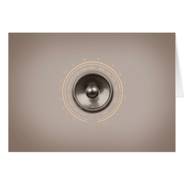 Retro Speaker Cards (Front Horizontal)