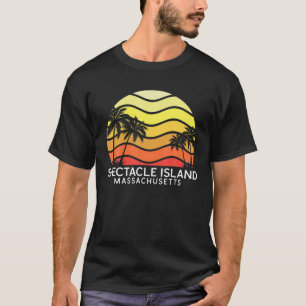 Retro Spectacle Island Surf Beach Vintage Palm Ven T-Shirt