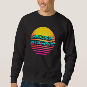 Retro Speech Therapist Sweatshirt