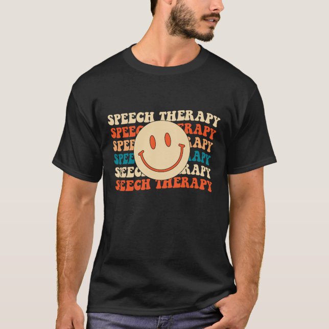 Retro Speech therapy Cute  T-Shirt (Front)