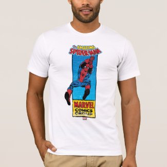 Retro Spider-Man Comic Graphic T-Shirt