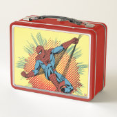 Retro Spider-Man Spidey Senses Metal Lunch Box | Zazzle