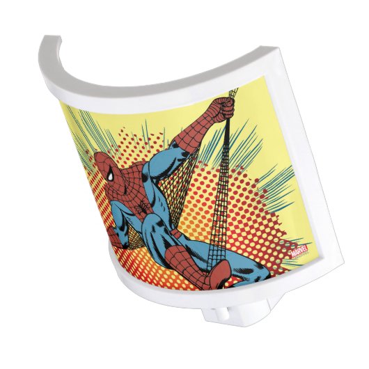 Retro Spider-Man Spidey Senses Night Light (Angled)