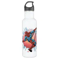 Spider-Man Facepalm Meme Graphic Stainless Steel Water Bottle