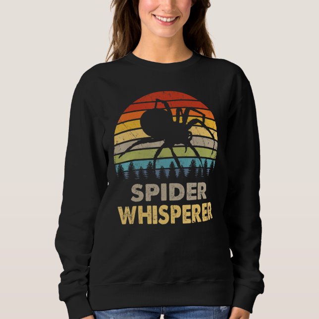 Retro Spider Whisperer Sweatshirt (Front)