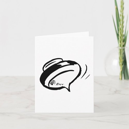Retro Spinning Top Card
