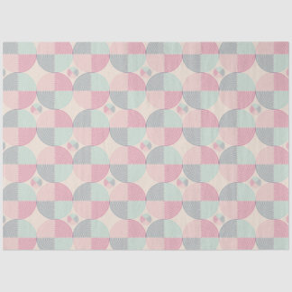 Retro Spiral Vibes Tissue Paper