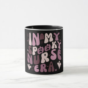 Retro Spooky Nurse Quote Halloween Mug