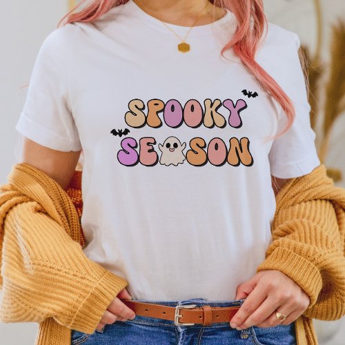 Retro Spooky Season T_Shirt