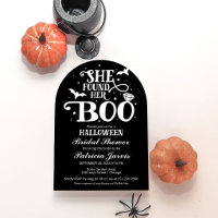 Retro Spooky She Found Her Boo Bridal Shower